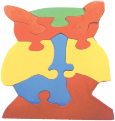 Learners Play Owl Jigsaw Puzzle - Colored(8 Pieces) Learners Play Owl Jigsaw Puzzle - Colored(8 Pieces)