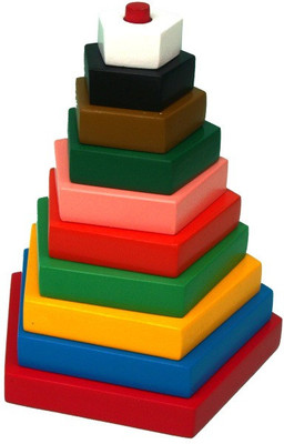 

Tomafo Build-A-Tower-Pentagon (Big-10 pieces)(1 Pieces)