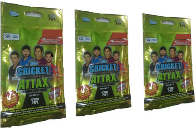 

TOPPS INDIA CRICKET ATTAX 2016(3 Pieces)