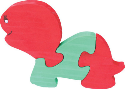 

Enigmatic Woodworks Wooden Jigsaw Puzzle - Baby Tortoise(3 Pieces)