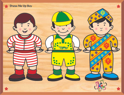 

Kinder Creative Dress Me Up Boy(6 Pieces)
