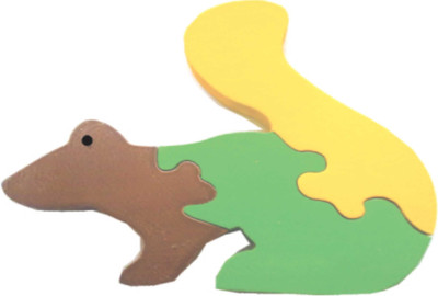 35% OFF on Learners Play Squirrel Jigsaw Puzzle - Colored(3 Pieces) 35% OFF on Learners Play Squirrel Jigsaw Puzzle - Colored(3 Pieces)