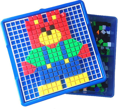 

Tickles Multi Educational Puzzle Toy 3 years plus(100 Pieces)