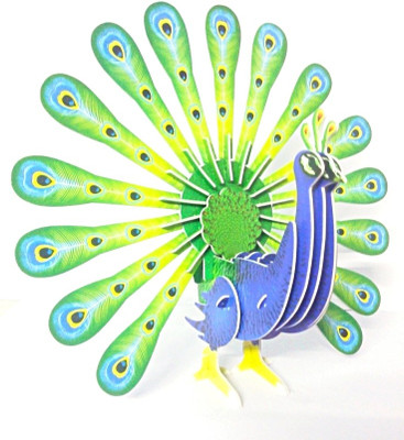 

Masterfit 3D Puzzle Dancing Peacock(75 Pieces)