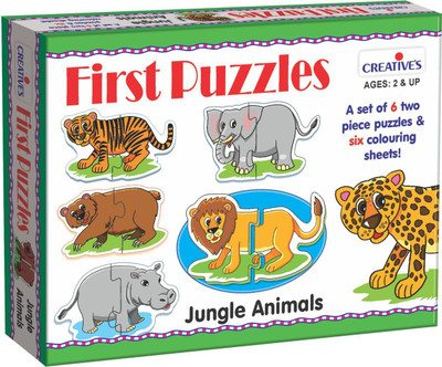 

Creatives First Puzzles-Jungle Animals(2 Pieces)