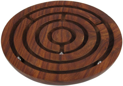 

Desi Karigar Labyrinth Board Game Ball In Maze Puzzle(1 Pieces)