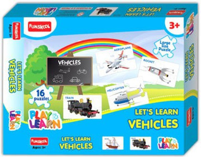 

Funskool Learn Vehicles Puzzles (9421700)(16 Pieces)