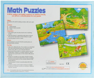 

Creative Educational Aids Math Puzzles(75 Pieces)