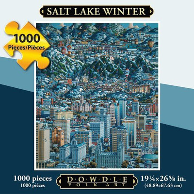 

Dowdle Folk Art Salt Lake City 1000 Piece Puzzle(1000 Pieces)