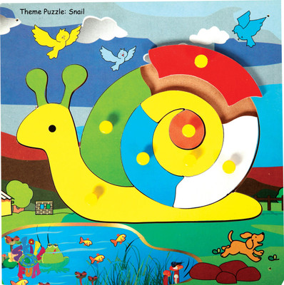 SKILLOFUN Theme Puzzle Standard Snail(1 Pieces)
