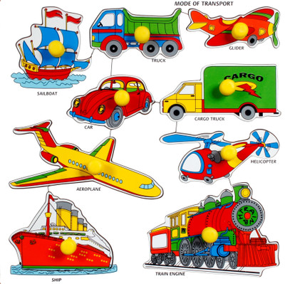 

Little Genius Transport Large with Big Knob(9 Pieces)