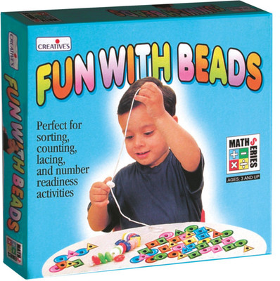 

Creative Educational Aids Fun with Beads(80 Pieces)