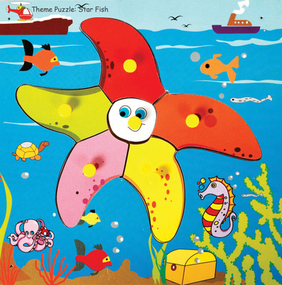 

Skillofun Theme Puzzle Standard Star Fish(1 Pieces)