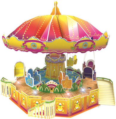 

Webby Flying Chair 3D DIY Paper Jigsaw Puzzle With Light and Music(92 Pieces)