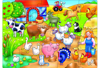 

Orchard Toys Who's on the Farm(20 Pieces)