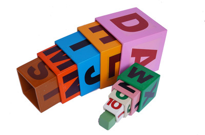 

ABC Kids World Hollow Tower Alphabets Puzzle(10 Pieces)
