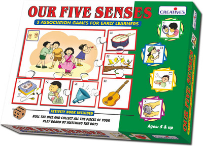 

Creative Educational Aids Our Five Senses(36 Pieces)