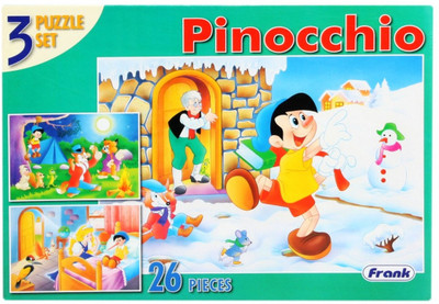 

Frank Puzzle Pinocchio(26 Pieces)