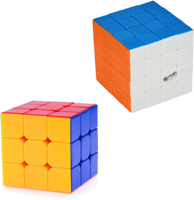 

Taxton 3x3 + 4x4 Stickerless Cubes(2 Pieces)