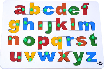 

Wood-O-Plast Wood O Plast English Alphabets - Lower Case 1(26 Pieces)