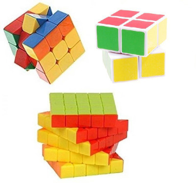 Mayatra's Combo of Shengshou Magic 2X2X2 WIth 5x5 Cube Magic Rubik Puzzle With A Free Cube Bag (3cube)(3 Pieces) available at flipkart for Rs.949