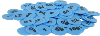 

Atabz Plastic tokens with numbers(100 Pieces)