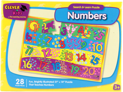 

Learning Journey Search & Learn Numbers(28 Pieces)