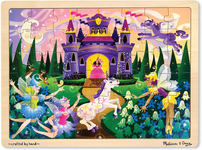 

Melissa & Doug Fairy Fantasy Jigsaw Puzzle(48 Pieces)