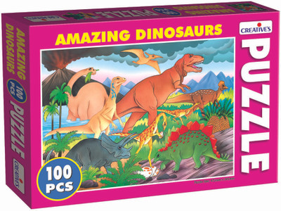 

Creative Educational Aids Amazing Dinosaurs(100 Pieces)