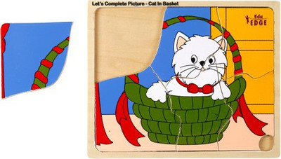 

Eduedge Let'S Complete Picture - Cat In Basket(6 Pieces)