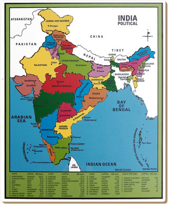 

Tomafo Map-India (Small)(1 Pieces)