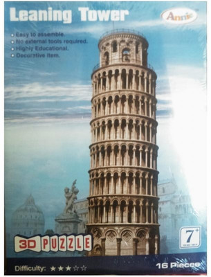 

Annie Leaning Tower 3D Puzzle(16 Pieces)