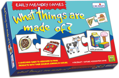 

Creative Educational Aids What Things are Made of (24 Pieces)