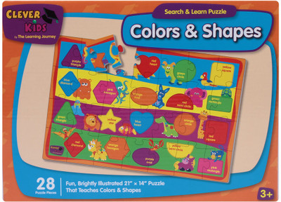 Learning Journey Search and Learn Colors and Shapes(28 Pieces)