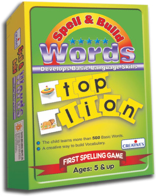 

Creative Educational Aids Spell & Build Words(48 Pieces)
