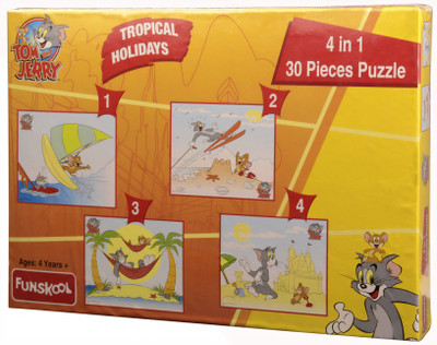 

Funskool Tom And Jerry 4 In 1 30 Pieces Puzzle(30 Pieces)