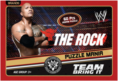 

Brands WWE Rock Puzzle Mania(60 Pieces)