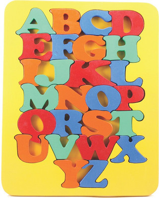 

Enigmatic Woodworks Alphabet Puzzle Tray-MDF(26 Pieces)