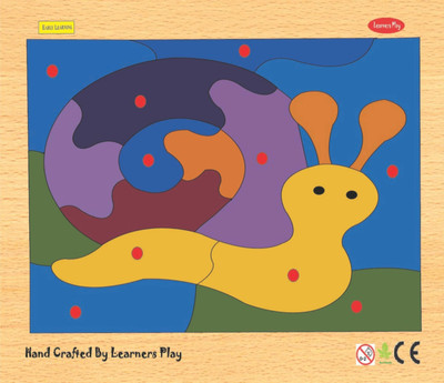 34% OFF on Learners Play Snail Colored Knob Puzzle(10 Pieces) 34% OFF on Learners Play Snail Colored Knob Puzzle(10 Pieces)