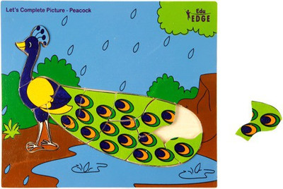 

Eduedge Let'S Complete Picture - Peacock(11 Pieces)