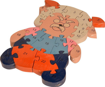 Kidken Montessori MDF Jig saw Puzzle - Old Man(1 Pieces)