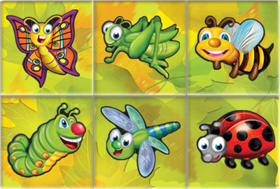 

Toy Kraft Insects(6 Pieces)