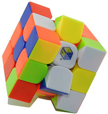 

D-Fantix Yuxin Zhisheng Kylin 3X3 Stickerless Speed Cube Magic Cube Brain Teaser Puzzles(1 Pieces)