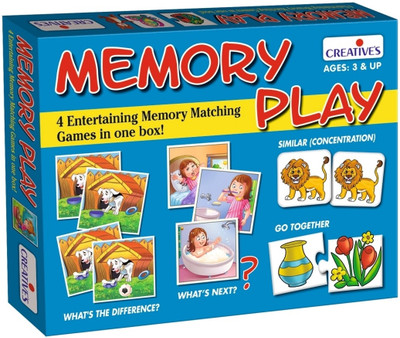 

Creative Educational Aids Memory Play(98 Pieces)