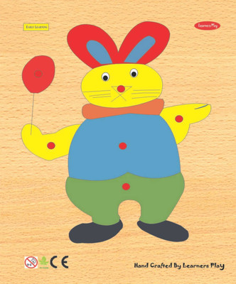 6% OFF on Learners Play Bunny Knob Puzzle(6 Pieces) 6% OFF on Learners Play Bunny Knob Puzzle(6 Pieces)