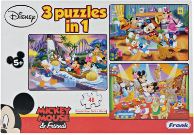 

Frank Mickey Mouse & Friend 3 in 1(48 Pieces)