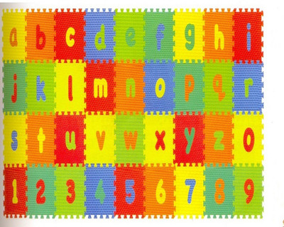 

Kiddy 10Pcs Numbers (0-9) & 26Pcs Alphabet (A-Z) Puzzle Mat PMS-9009(36 Pieces)