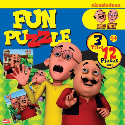 

BPI Motu Patlu-Fun puzzle 1(12 Pieces)