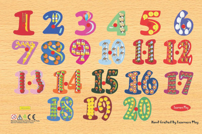 34% OFF on Learners Play Counting Puzzle 1 - 20 Size(20 Pieces) 34% OFF on Learners Play Counting Puzzle 1 - 20 Size(20 Pieces)