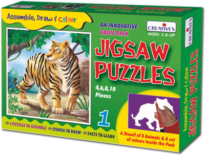 

Creative Educational Aids Jigsaw Puzzles - 1(28 Pieces)